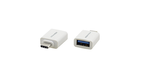 Переходник [99-97210006] Kramer Electronics [AD-USB31/CAE] USB 3.1 тип C вилка на USB 3.0 розетку для передачи данных и зарядки мобильных устройств