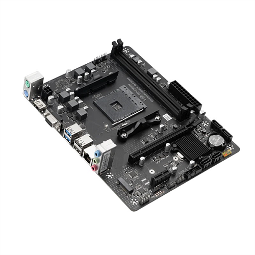 Материнская плата MAXSUN MS-Challenger B450M, AM4, B450, 2*DDR4, 4*SATA 3.0, M.2, USB 3.2, USB 2.0, 1*PCIE 16, 1*PCIE 1, HDMI+VGA, mATX