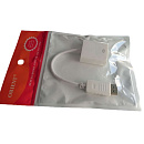 ORIENT Кабель-адаптер C306W, DisplayPort M -> HDMI F, длина 0.2 метра, белый (30740)