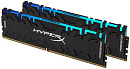 Модуль памяти KINGSTON Predator Gaming DDR4 Общий объём памяти 16Гб Module capacity 8Гб Количество 2 3200 МГц Множитель частоты шины 16 1.35 В RGB HX4