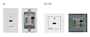 Kramer WP-789T/EU-80/86(W) Приемник HDMI, RS-232, ИК, Ethernet по витой паре HDBaseT; поддержка 4К60 4:2:0, POE, исполнение в виде настенной панели,