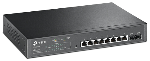 коммутатор TP-Link SG2210MP, Omada™ 10-Port Gigabit Smart Switch with 8-Port PoE+