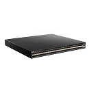 Коммутатор D-Link SMB D-Link DQS-5000-54SQ28/A1ASI Управляемый L3 с 48 портами 25GBase-X SFP28, 6 портами 100GBase-X QSFP28, 2 источниками питания AC и 4 вентиля
