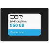 SSD CBR SSD-960GB-2.5-ST21, Внутренний SSD-накопитель, серия "Standard", 960 GB, 2.5", SATA III 6 Gbit/s, Phison PS3111-S11, 3D TLC NAND, R/W speed up to