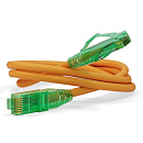 Кабельная сборка Hyperline PC-LPM-UTP-RJ45-RJ45-C6a-5M-LSZH-OR Патч-корд U/UTP, Cat.6a (100% Fluke Component Tested), 10G, LSZH, 5м, оранжевый