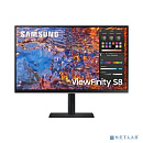 LCD Samsung 27" S27B800PXI черный {IPS 3840x2160 60Hz 1ms 400cd(350cd) 16:9 178/178 1000:1 10bit(8bit+FRC) RJ45 3xUSB3.0 USB-C HDMI2.0 DisplayPort1.4