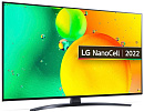 LG 43" 43NANO766QA синяя сажа {Ultra HD 60Hz DVB-T DVB-T2 DVB-C DVB-S DVB-S2 WiFi Smart TV (RUS)}