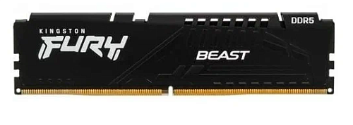 Оперативная память Kingston 16GB 5200MT/s DDR5 CL40 DIMM FURY Beast Black XMP