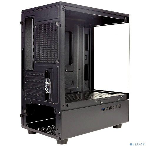 Корпус Ginzzu RX400D mATX жк. Дисплей