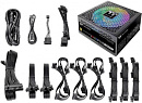 Блок питания Thermaltake ATX 850W Toughpower iRGB Plus (DIGITAL) 80+ gold (20+4pin) APFC 140mm fan color LED 12xSATA Cab Manag RTL