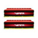 Модуль памяти PATRIOT Viper 4 Gaming DDR4 Общий объём памяти 16Гб Module capacity 8Гб Количество 2 3733 МГц Множитель частоты шины 17 1.35 В черный /