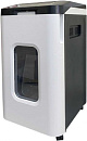 Шредер Office Kit SA400 3,8x12 белый/черный с автоподачей (секр.P-4) фрагменты 14лист. 53лтр. скрепки скобы пл.карты