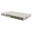 Ethernet-коммутатор MES5324, 24 порта 10GBASE-R (SFP+)/1000BASE-X (SFP), 4 порта 40GBASE-SR4/LR4 (QSFP+), L3, 2 слота для модулей питания