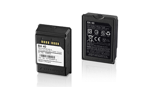 Аккумуляторный блок [506656] Sennheiser [BA 40] для настольных подставок SL TABLESTAND и микрофонов граничного слоя SL BOUNDARY 114-S DW-3 B.