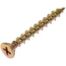 Rexant 1503-4130-1 Саморез оконный KRANZ острый, 4.1х30, желтый цинк, упаковка поставщика (10 000 шт.)