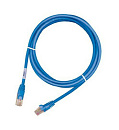 Патч-корд Molex PCD-01003-0H UTP вилка RJ-45-вилка RJ-45 кат.5е 2м голубой LSZH (уп.:1шт)