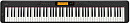 Цифровое фортепиано Casio CDP-S350BK 88клав. черный