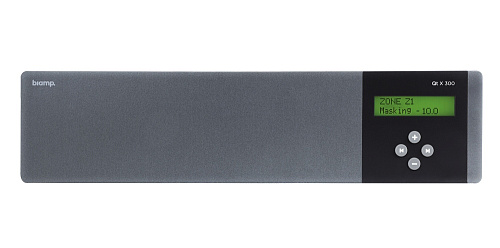Аудиопроцессор BIAMP [Qt X 300] (CAMBRIDGE) 3-зонный (модуль) для управления звуковой маскировкой (SoundMasking). Макс. кол-во эмиттеров: 3 х 120. 2хв