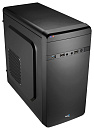 Блок питания AEROCOOL Qs-180, mATX, без БП, 1 x USB 3.0, 2 x USB 2.0, съемный фильтр от пыли для БП