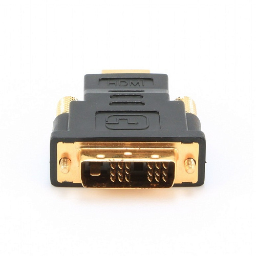 Gembird Переходник HDMI-DVI 19M/19M(папа-папа), золотые разъемы [A-HDMI-DVI-1]