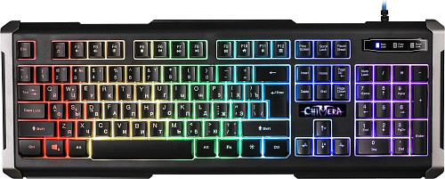 Проводная игровая клавиатура Defender Chimera GK-280DL RU,RGB подсветка, 9 режимов