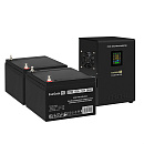 Комплект ИБП EX295997RUS + батарея 26Aч EX282970RUS 1шт (инвертор, синус, для котла, настенный) ExeGate FineSine SX-1000.LCD.AVR.2SH <1000VA/600W, чис