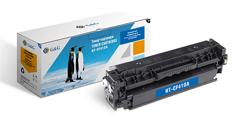 Cartridge G&G 410A для HP CLJ M377/M452/M477, с чипом (2300стр.), черный (аналог CF410A)