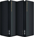 Роутер Xiaomi Mi Mesh System AX3000(2-pack) (DVB4287GL) AX3000 10/100/1000BASE-TX черный (упак.:2шт)
