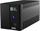 Источник бесперебойного питания Powercom Raptor Plus LCD RPT1200IULCD 720Вт 1200ВА черный