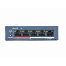Коммутатор HIKVISION HiWatch DS-S504P(B) 5x100Mb 4PoE+ 35W неуправляемый