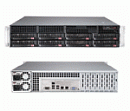 Сервер SUPERMICRO SuperServer 2U 6028R-TR no CPU(2) E5-2600v3/v4 no memory(16)/ on board C612 RAID 0/1/5/10/ no HDD(8)LFF/ 2xGE/ 6xLP/ 2x740W Platinum/ Backp
