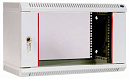 Шкаф коммутационный ЦМО (ШРН-6.480) настенный 6U 600x480мм пер.дв.стекл несъемн.бок.пан. 100кг серый 425мм 13.5кг 180град. 366мм