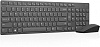 Клавиатура + мышь Lenovo Combo клав:черный мышь:черный USB беспроводная slim (4X30T25796)