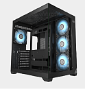 Корпус для компьютера PCCOOLER ATX C3T700 BK ARGB TG