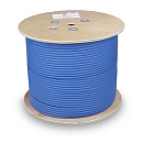 Cabeus SSTP-4P-Cat.8-SOLID-IN-LSZH-BL Кабель экранированная витая пара SSTP (S/FTP), категория 8 (40G, 2000 MHz), 4 пары (23 AWG), LSZH, нг(А)-HF (305