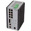 Ethernet-коммутатор MES3508, 8х10/100/1000Base-T, 2хcombo 10/100/1000Base-T/1000Base-X, L3, 20-70 VDC