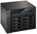 сетевое хранилище ASUSTOR AS6508T 8-Bay NAS/Media player/Intel Atom C3538 2,1GHz(Quad-Core), 8GB SO-DIMM DDR4, noHDD(HDD,SSD),/2x10GbE+2x2,5Gbe(LAN)/2