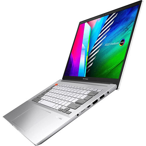 Ноутбук/ ASUS N7400PC-KM151 14"(2880x1800 OLED 16:10)/Intel Core i7 11370H(3.3Ghz)/16384Mb/1024PCISSDGb/noDVD/Ext:nVidia GeForce RTX3050(4096Mb)/Cam