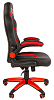Офисное кресло Chairman game 18 Россия экопремиум черный/красный (squid)