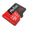 Netac P500 Extreme PRO 256GB MicroSDXC V30/A1/C10 up to 100MB/s, retail pack card only