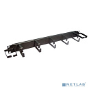 Lanmaster TWT-ORG1U-5V2H Органайзер 19" 1U 5 колец + 2 боковых