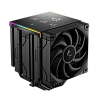 DEEPCOOL AK620 DIGITAL PRO LGA20XX/1700/1200/115X/AM5/AM4 (8шт/кор, TDP 260W, PWM, DUAL Fan 120mm, 6 тепл. трубок, ARGB, черный) RET