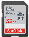 Карта памяти SDHC 32GB UHS-I SDSDUN4-032G-GN6IN SANDISK