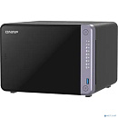 Сетевое хранилище без дисков/ SMB QNAP TS-632X-4G 6-bay 3.5" desktop NAS, AL524 4C 2.0GHz, 4GB DDR4 RAM (max 16GB), 2 x 10GbE SFP+, 2 x 2.5GbE, 1 x PC