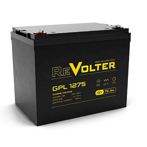 Revolter Аккумулятор GPL 1275 (12B/75Ач)