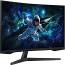 Монитор 31.5" SAMSUNG S32CG550EI Odyssey G5 Black (VA, 2560x1440, HDMI+DP, 1 ms, 178°/178°, 300 cd/m, 2500:1, 165Hz, Curved 1000R)