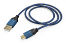 Зарядный кабель Hama High Quality черный/синий для: PlayStation 4 (00054473)