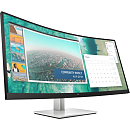 HP E344c Curved Display 34 WQHD Monitor IPS, 400 cd/m2, 3000:1, 4ms, HDMI, DisplayPort, USB 3.1, Type-C, Plug-and-Play, height, Black