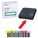 Ленточный картридж HPE LTO-7 Ultrium 15TB RW Data Cartridge (без наклейки)