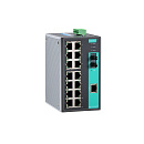 Коммутатор 15 x 10/100BaseTX, 1 x 100BaseFX (многомодовое оптоволокно), разъем ST